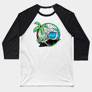 Summer skeleton Baseball T-Shirt